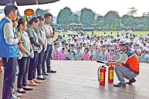 Bắc Ninh: Tăng cường công tác đảm bảo an toàn PCCC tại các khu công nghiệp