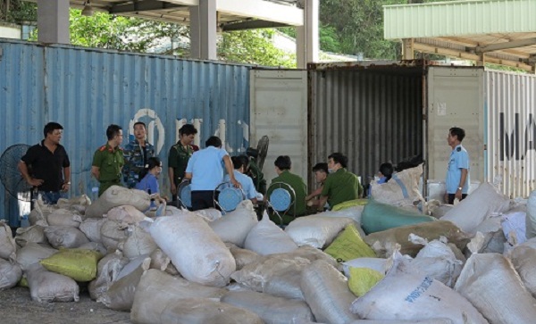 Hải quan Đà Nẵng chủ trì bắt giữ khoảng 06 tấn vảy tê tê và 02 tấn ngà voi - Hình 1