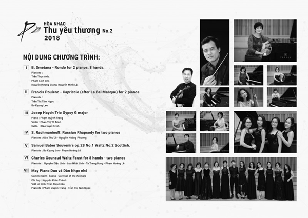 Đêm hòa nhạc gây quỹ từ thiện 'Thu yêu thương' 2018 diễn ra tại Nhà hát Lớn Hà Nội