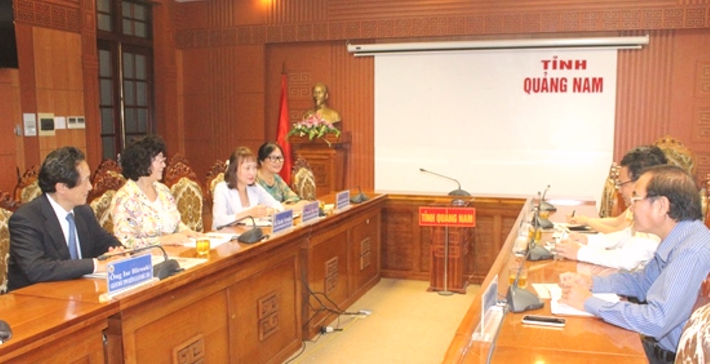 Quảng Nam: Hợp tác đào tạo với Nhật Bản về nhân lực và hỗ trợ an sinh