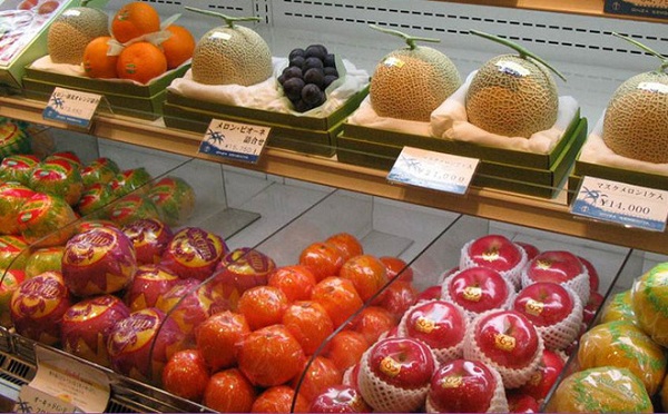 Trái cây thượng hạng Nhật Bản và mức giá “trên trời”