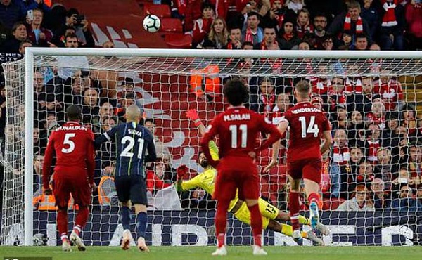 Mahrez đá hỏng 11m, Man City bị Liverpool cầm hòa trên sân Anfield - Hình 2