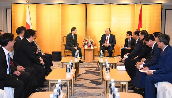 Thủ tướng Nguyễn Xuân Phúc tiếp các doanh nghiệp Nhật Bản - Hình 1