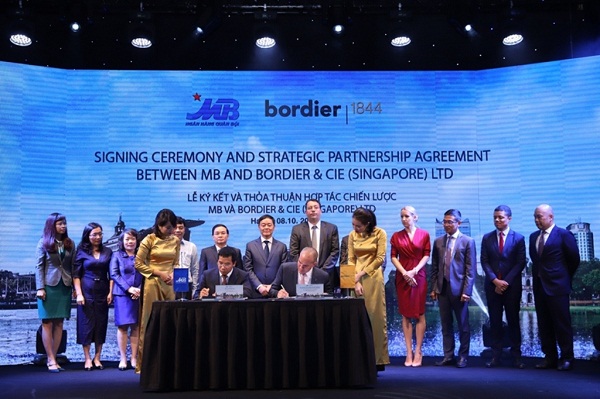 Ngân hàng Quân đội ký kết thỏa thuận hợp tác chiến lược với Bordier & Cie Singapore - Hình 1