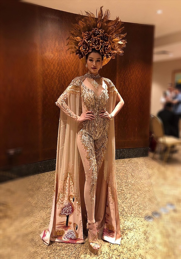 Miss Earth 2018: Đại diện Việt Nam đoạt Huy chương vàng trang phục dân tộc - Hình 1