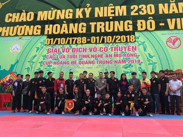 Nghệ An: Khai mạc giải vô địch võ cổ truyền các lứa tuổi năm 2018