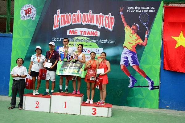 Khánh Hoà: Tổ chức thành công giải quần vợt Cúp Mê Trang lần thứ IX - Hình 5