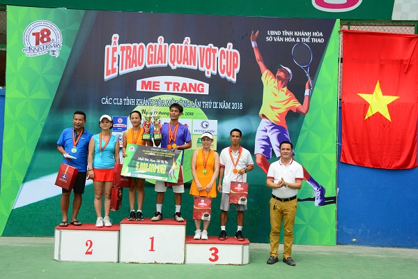 Khánh Hoà: Tổ chức thành công giải quần vợt Cúp Mê Trang lần thứ IX - Hình 8