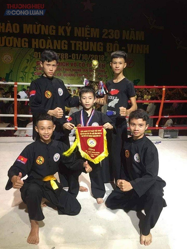 Nghệ An: Môn Phái Bình Định Gia Hà Nội đoạt cúp giải vô địch Võ cổ truyền các lứa tuổi năm 2018 - Hình 5