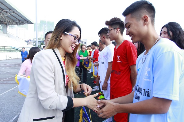 Khai mạc giải bóng đá học sinh THPT Hà Nội 2018 tranh Cup Number 1 Active - Hình 3