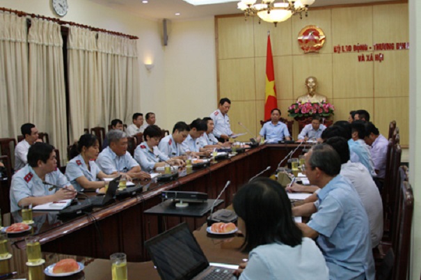 Công bố Quyết định thanh tra tại Bộ Lao động-Thương binh và Xã hội