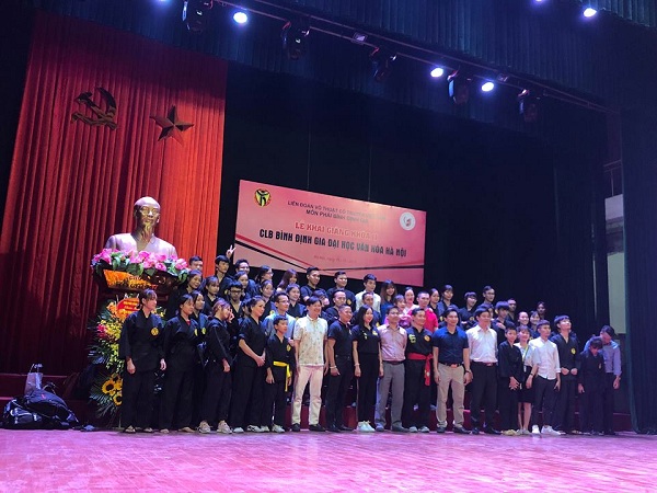 Hà Nội: Trường Đại học Văn hóa khai giảng khóa 2 Câu lạc bộ Bình Định Gia