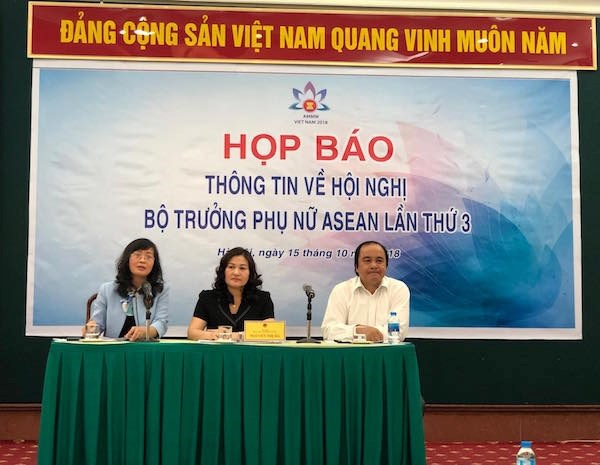 Hội nghị Bộ trưởng Phụ nữ ASEAN lần thứ 3 thu hút 150 đại biểu tham gia
