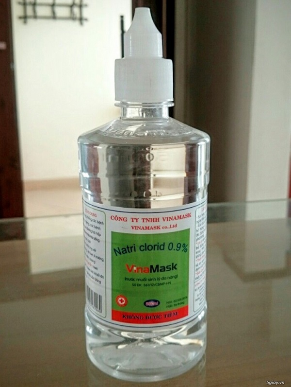 Cục Quản lý Dược thu hồi sản phẩm nước muối sinh lý của Công ty TNHH Vinamask