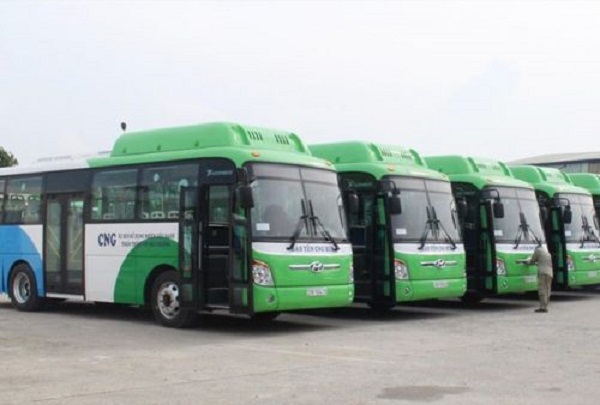 Tổng công ty Vận tải Hà Nội: Thí điểm xe bus sử dụng nhiên liệu sạch