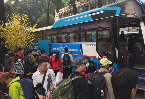 TP Hồ Chí Minh: Tặng 6.000 “Tấm vé tình nghĩa” cho công nhân về quê đón Tết Kỷ Hợi 2019