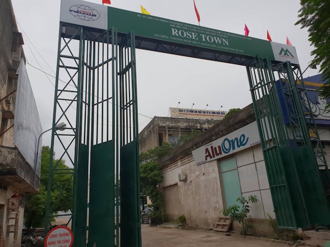 Dự án Rose Town: Nợ thuế hơn 513 tỷ đồng