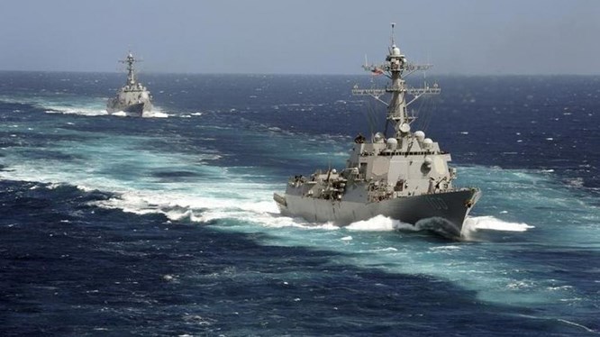 Mỹ đưa tàu chiến vào eo biển Đài Loan, thách thức Trung Quốc trong vấn đề nhạy cảm nhất - Hình 1