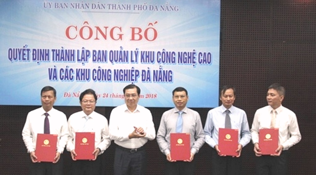 Đà Nẵng: Thành lập BQL khu công nghệ cao và các khu công nghiệp - Hình 1