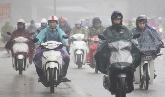 Dự báo thời tiết ngày 26/10: Ảnh hưởng không khí lạnh, Bắc Bộ mưa dông