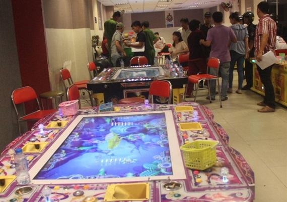 Tiền Giang: Bắt giữ nhóm đối tượng đánh bạc ăn tiền bằng hình thức gme bắn cá