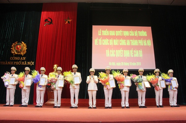 Công an Hà Nội có tân Trưởng phòng Cảnh sát giao thông