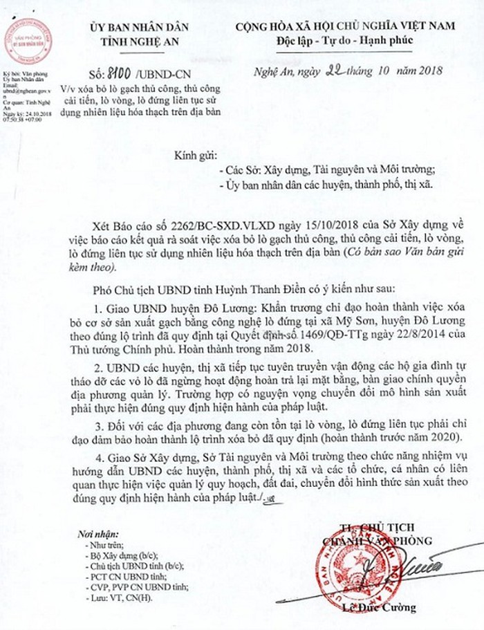 Nghệ An: Lò gạch thủ công cuối cùng của huyện Đô Lương bị “trảm” - Hình 2