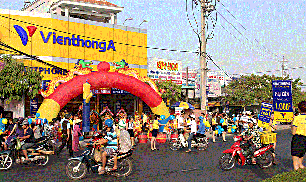 Chuỗi cửa hàng Viễn Thông A về tay VinGroup