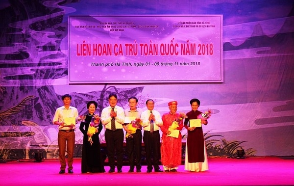 Bế mạc Liên hoan ca trù toàn quốc năm 2018