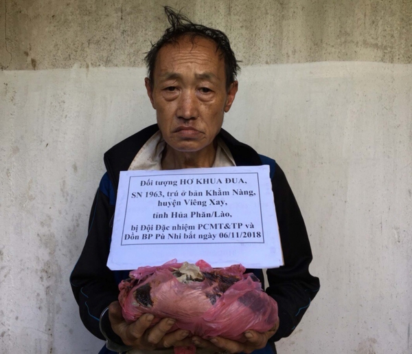 Thanh Hóa: Bắt đối tượng người Lào vận chuyển 3 kg thuốc phiện sang Việt Nam tiêu thụ - Hình 1
