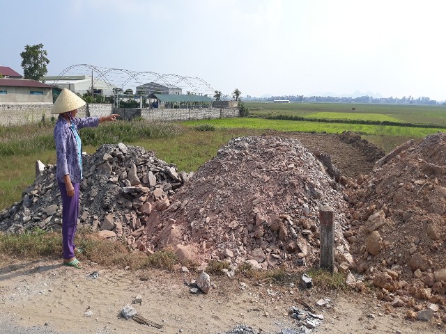 Thanh Hóa: Nhiều hộ dân bức xúc vì hàng nghìn m2 đất bị san lấp