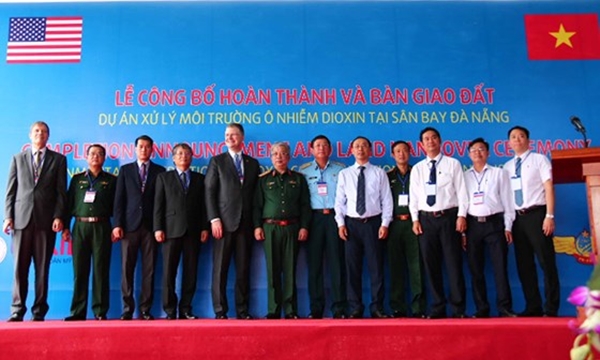 Hoàn tất Dự án xử lý môi trường ô nhiễm dioxin tại sân bay Đà Nẵng - Hình 1
