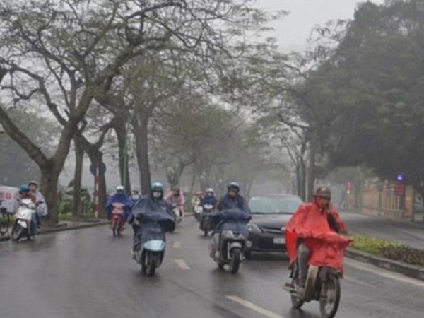 Dự báo thời tiết ngày 8/11: Bắc Bộ mưa dông, nhiệt độ giảm