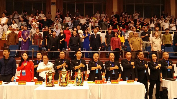 Môn Phái Bình Định Gia tham dự Hội thi Võ thuật cổ truyền Hà Nội mở rộng lần 34