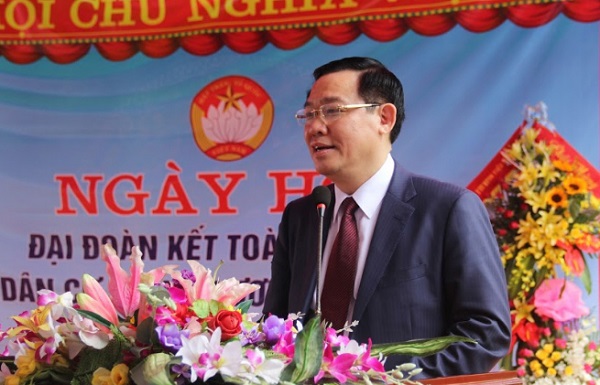 Phó Thủ tướng Vương Đình Huệ dự Ngày hội Đại đoàn kết tại Nghệ An - Hình 2