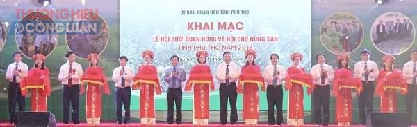 Phú Thọ: Tưng bừng Lễ hội bưởi Đoan Hùng, Hội chợ nông sản tỉnh 2018 - Hình 1