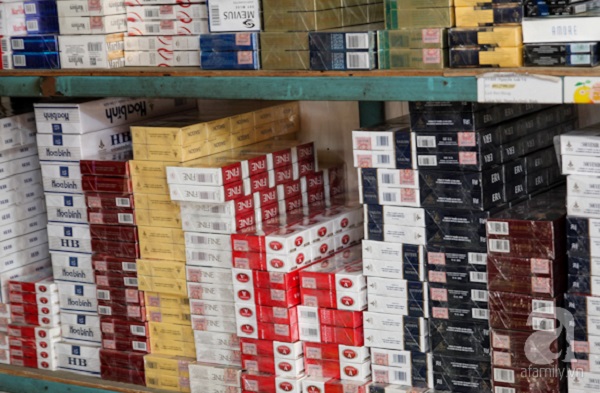 TPHCM là địa bàn trọng điểm buôn bán thuốc lá nhập lậu