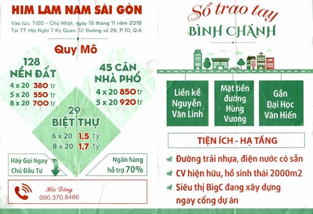 Lập lờ thương hiệu BĐS uy tín để lừa đảo khách hàng - Hình 1