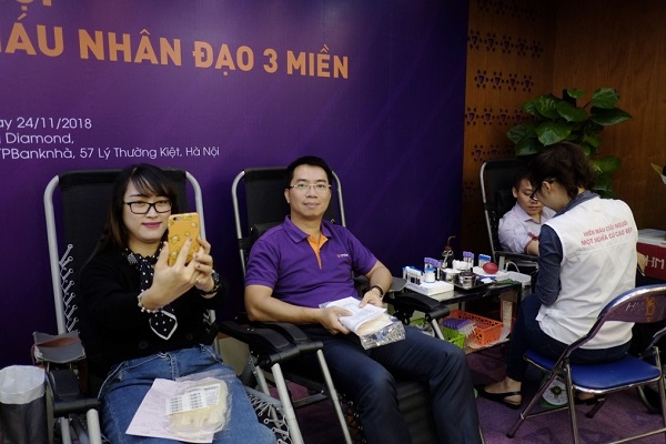 Hàng ngàn nhân viên TPBank trên cả nước hào hứng tham gia hiến máu nhân đạo - Hình 3