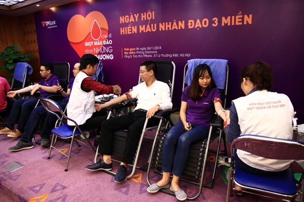 Hàng ngàn nhân viên TPBank trên cả nước hào hứng tham gia hiến máu nhân đạo - Hình 4