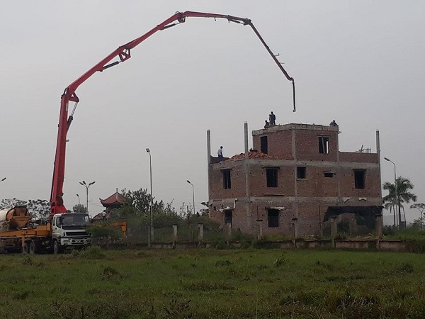 Phúc Thọ, Hà Nội: Nhiều căn hộ không phép "mọc" trên đất dự án vườn sinh thái Cẩm Đình- Hiệp Thuận