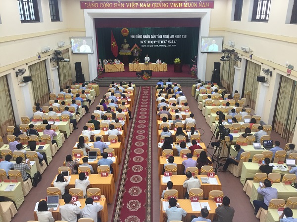 Nghệ An: Lấy phiếu tín nhiệm nhiều lãnh đạo chủ chốt