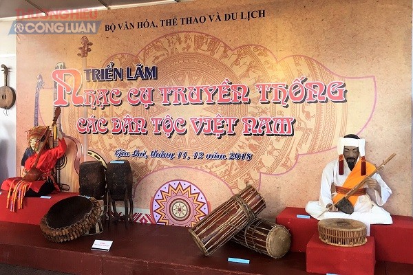 Festival văn hóa Cồng chiêng Tây Nguyên 2018: Triển lãm “Nhạc cụ truyền thống các dân tộc Việt Nam” - Hình 1