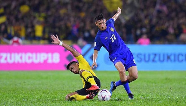 Cầm hòa Malaysia trên sân Bukit Jalil, Thái Lan giành lợi thế ở trận lượt về - Hình 1