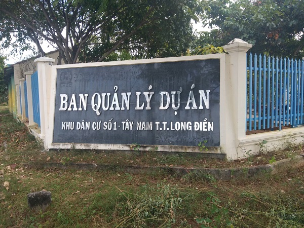 Huyện Long Điền (BR-VT): Giải pháp để phát triển cho dự án KDC Tây Nam số 1