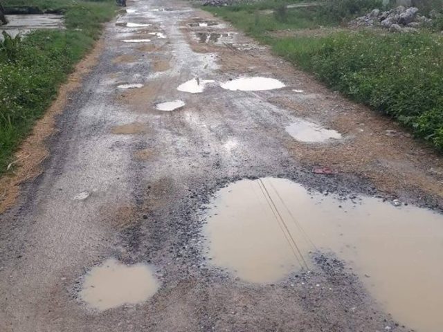 Huyện Yên Thành (Nghệ An): Đường như ruộng chỉ sau… một cơn mưa