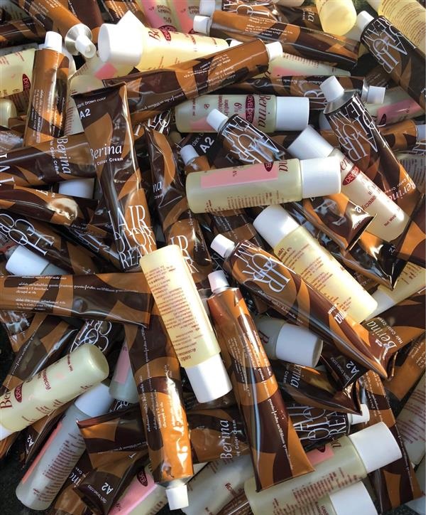 Hải quan Hà Tĩnh: Tiêu hủy 768 hộp kem nhuộm tóc nhãn hiệu Berina A2