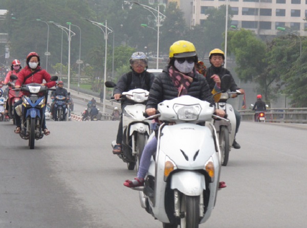 Ảnh hưởng của không khí lạnh, Bắc và Trung Bộ mưa lạnh