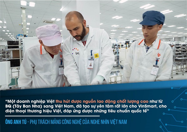 Chuyên gia công nghệ ấn tượng về điện thoại Vsmart