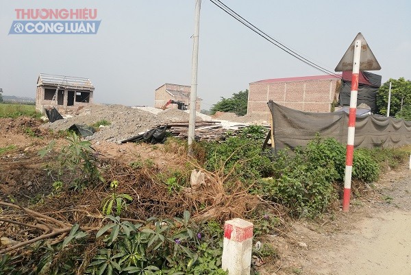 Xã Tân Hội (Đan Phượng, Hà Nội): Hàng loạt công trình xây dựng trái phép trên đất nông nghiệp - Hình 1